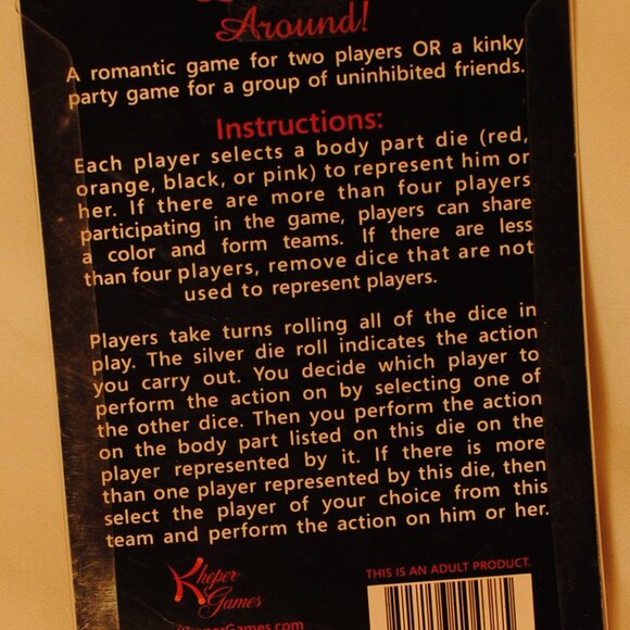 NIB 5 SEXUAL PLAYING GAMES FOR 2 OR MORE PLAYERS - Picture 7 of 14